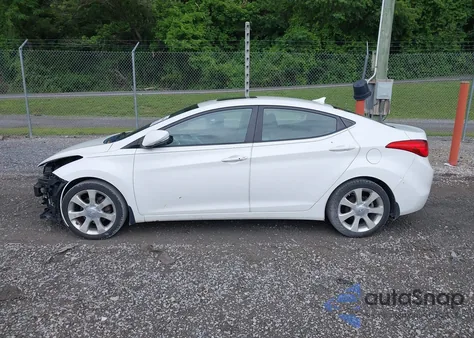 2012 Hyundai Elantra Limited из США, поврежденный, VIN 5NPDH4AE0CH121999